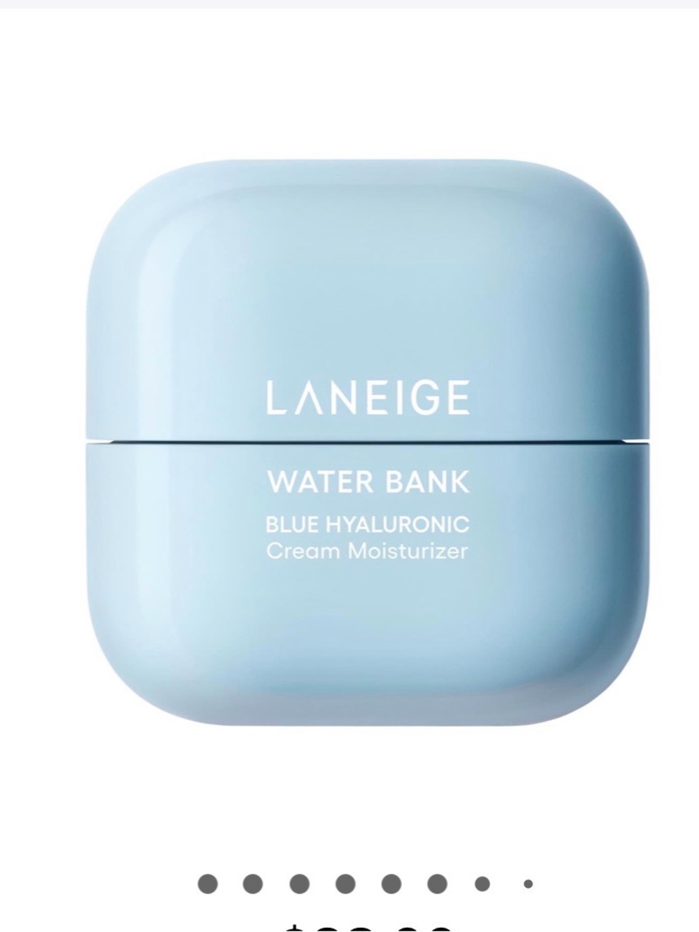 LANEIGE Water Bank Blue Hyaluronic Cream Moisturizer - NWT